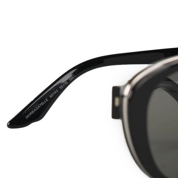 Christian Dior - Black Cat Eye Bagatelle Retro Sunglasses 